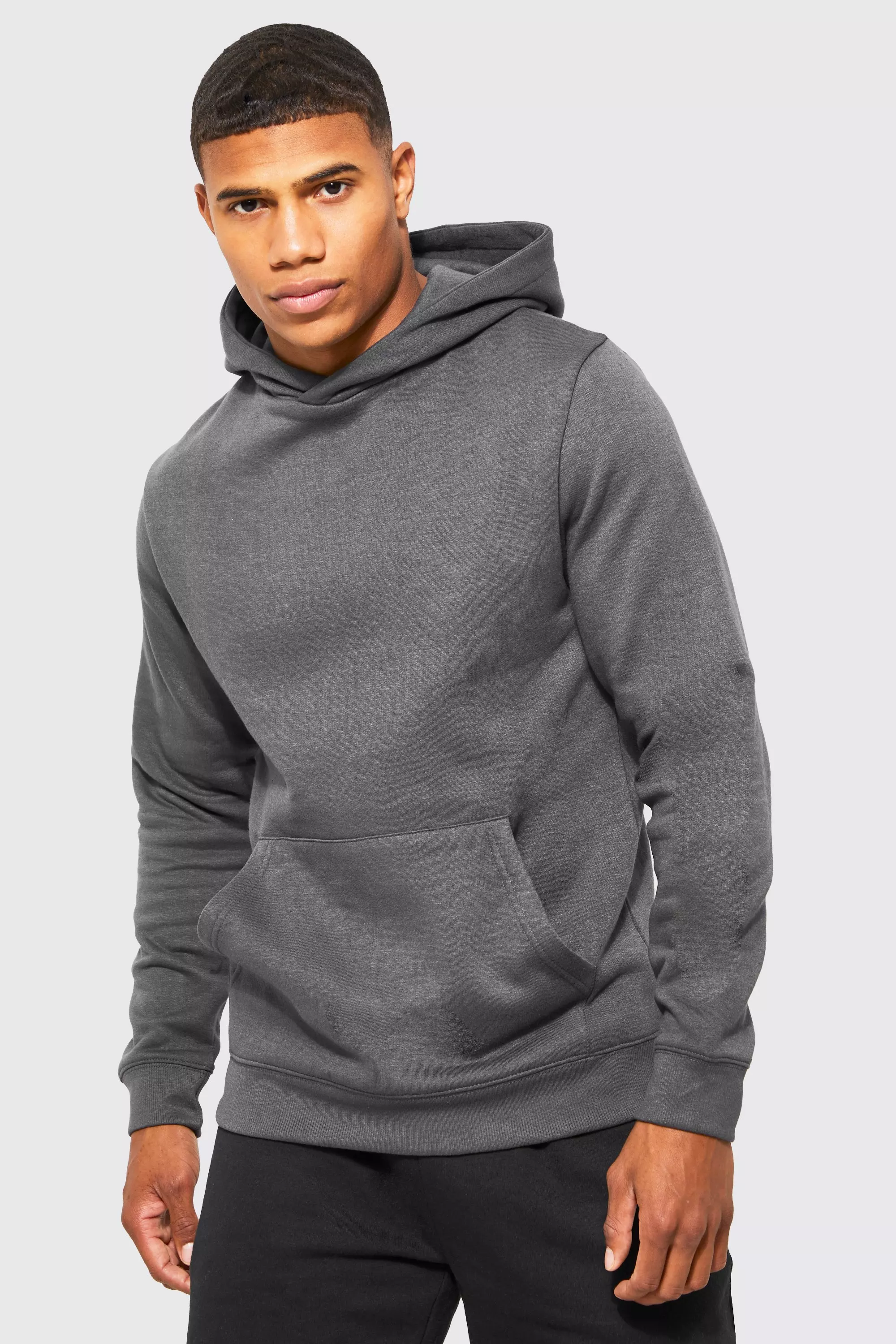 Skinny best sale hoodie mens